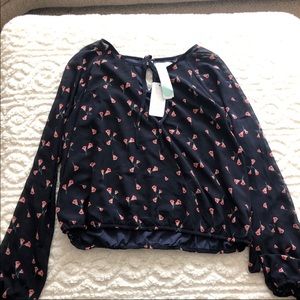 Women’s floral blouse